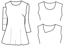 Load image into Gallery viewer, #119 Peek-a-Boo Swing Tunic
