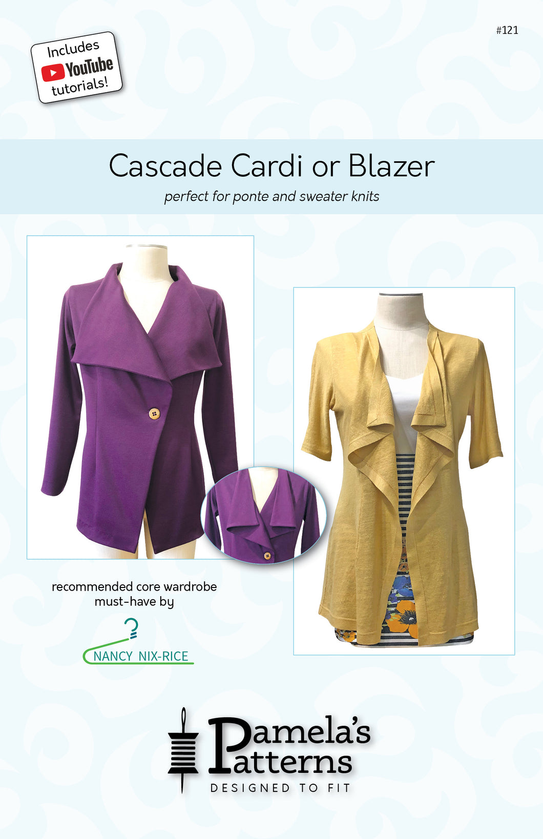 #121 Cascade Cardi or Blazer
