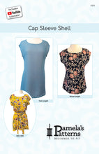 Load image into Gallery viewer, #123 Cap Sleeve Shell
