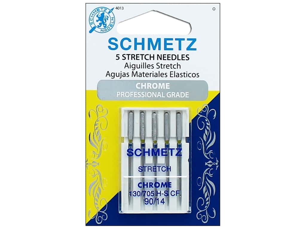 SCHMETZ Professional Grade Chrome Stretch Needles