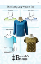 Load image into Gallery viewer, #128 The EveryDay Woven Tee

