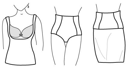 Shapewear Pattern #118 Smoothing Shapewear & Pamela's Patterns
