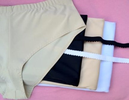 Nylon / Lycra Fabric Kit for No VPL Undies