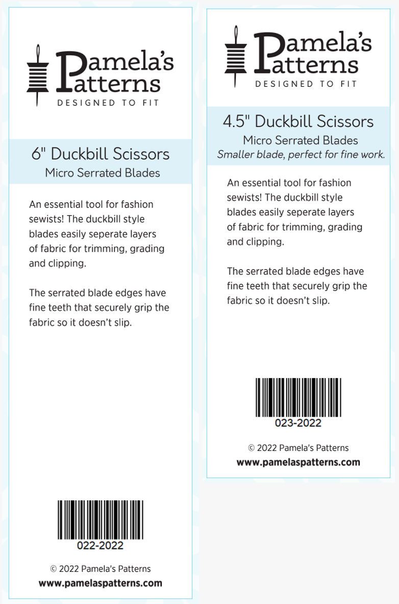 Micro Duckbill Applique Scissors (Right) - RT-DUCK - 844050007561