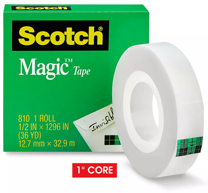 3M Scotch Permanent Double Sided Tape, 1/2 X 1296", Clear Price In - Foto 14