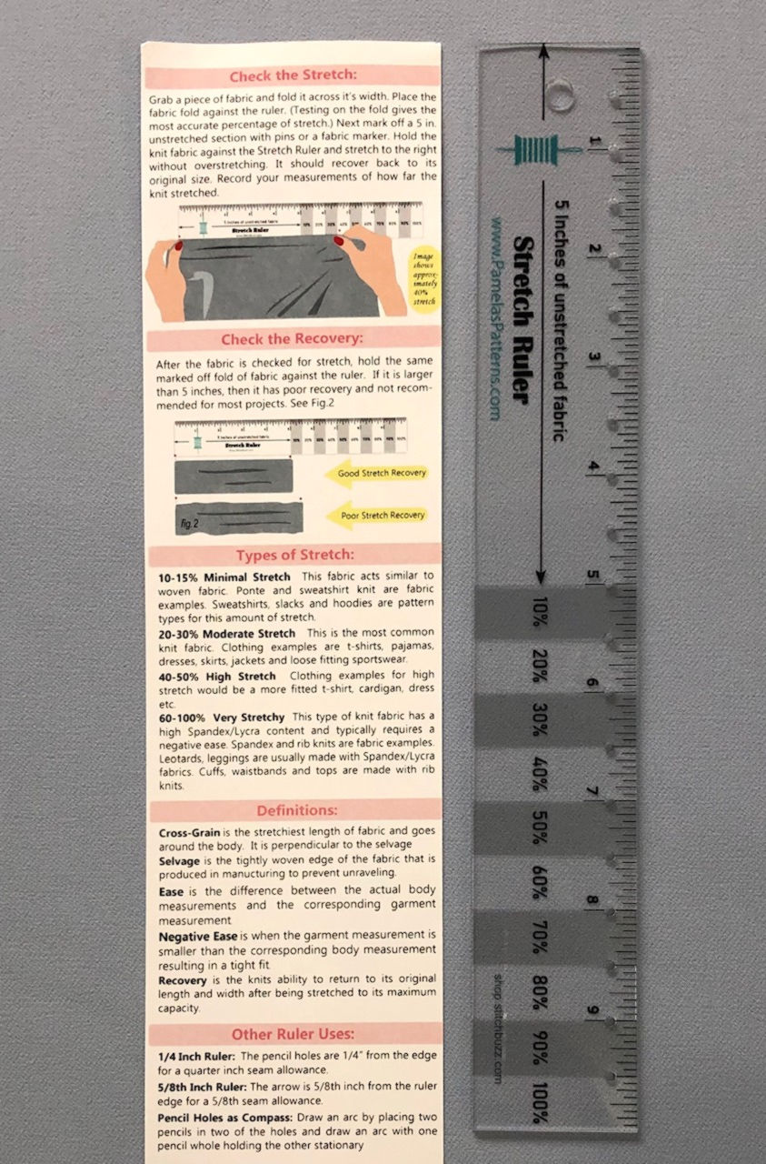 Stretch Ruler & Pamela's Patterns