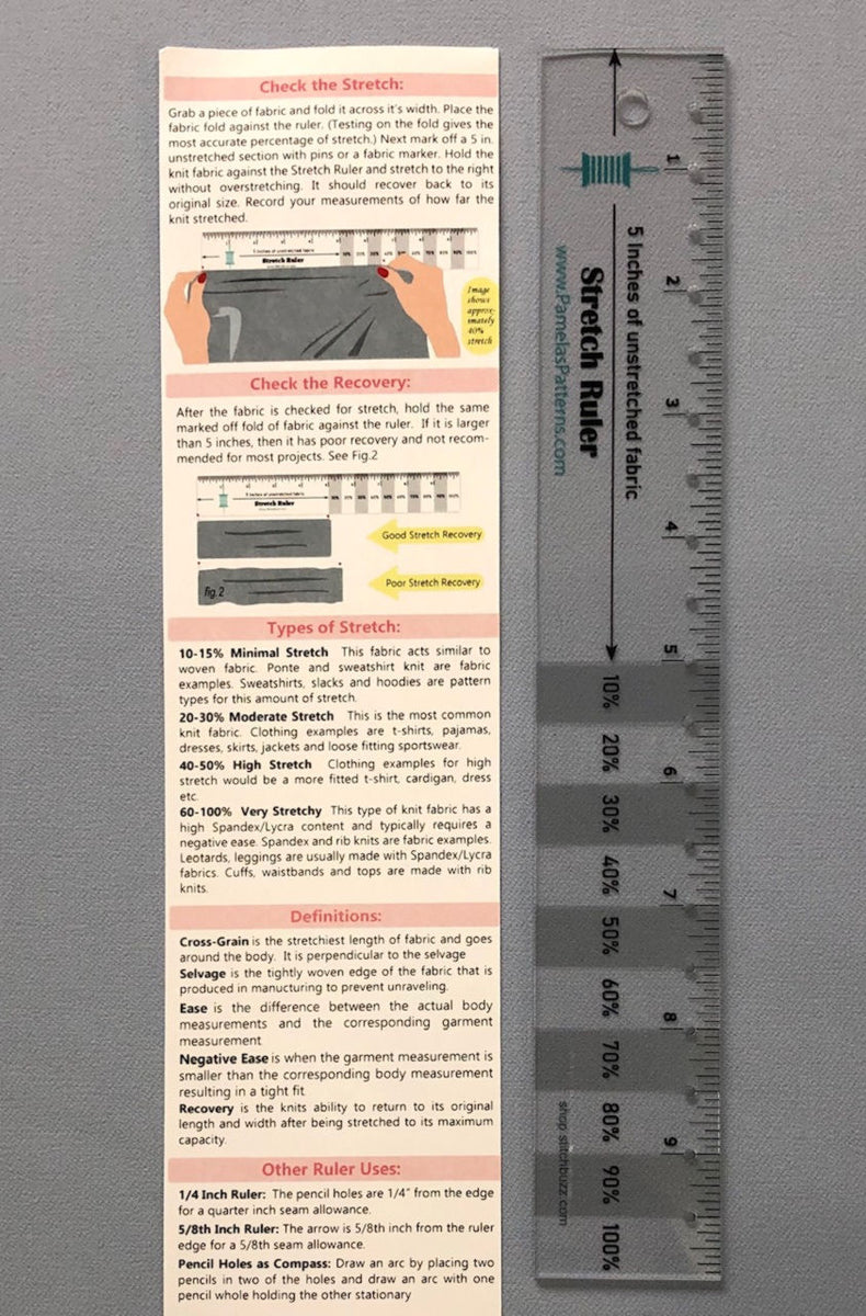 Stretch Ruler & Pamela's Patterns